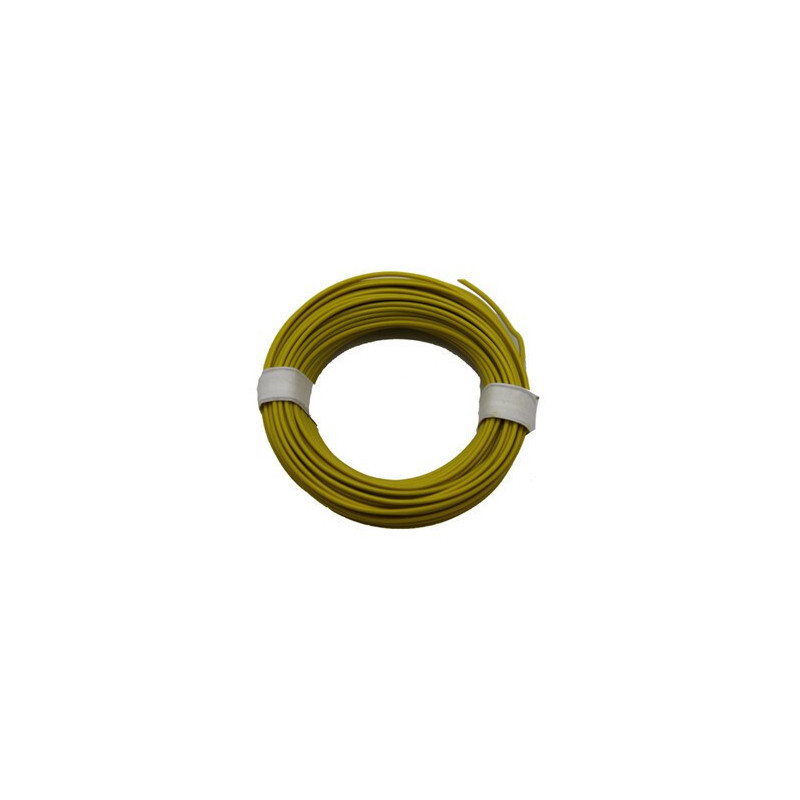 ROLLO CABLE 10 MTS. AMARILLO