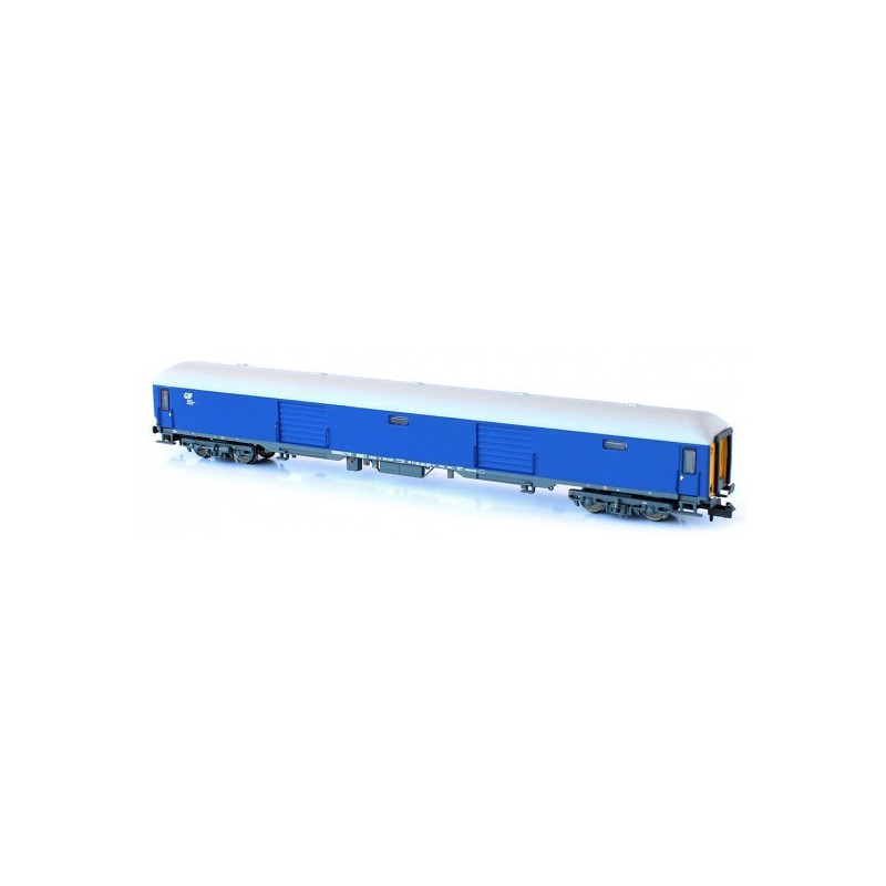 FURGON D8 8000 GIF EP.V D8 8141 AZUL - ESCALA N - MF TRAIN N50116