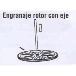 ENGRANAJE ROTOR CON EJE