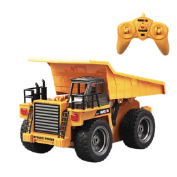 CAMION DUMPER RADIO CONTROL - ESCALA 1/18 - 6 CANALES - HUINA 1540